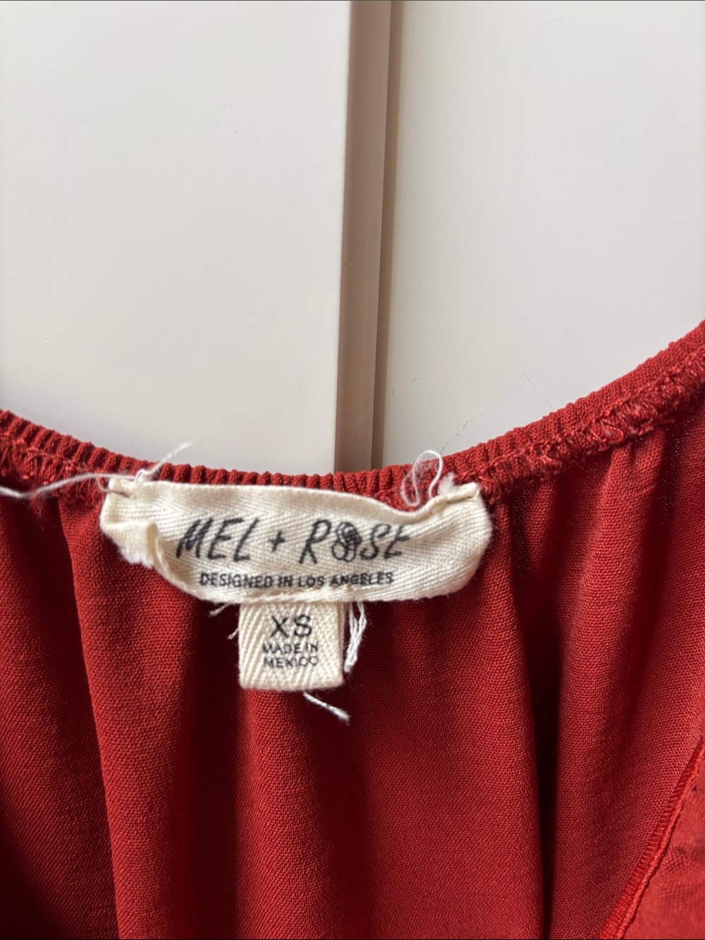 Altar'd State Burnt Orange Puff-Sleeve Mini Dress - Picture 3 of 3